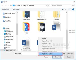Cara Memperbaiki Dokumen Word 100 Berhasil