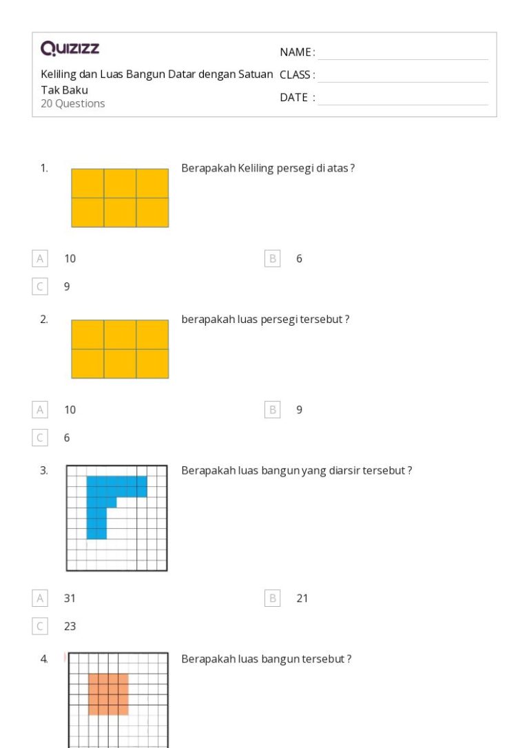 5 Rahasia Jago Matematika Lewat Contoh Soal Keliling Satuan Tidak Baku Kelas 3 SD Ini