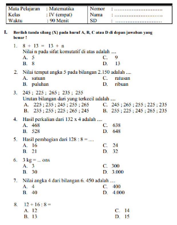 5 Rahasia Menjawab Contoh Soal Matematika Kelas 8 Semester 1 Bab 3 Dengan Cepat Benar 5 Rahasia Menjawab Contoh Soal Matematika Kelas 8 Semester 1 Bab 3 Dengan Cepat Benar