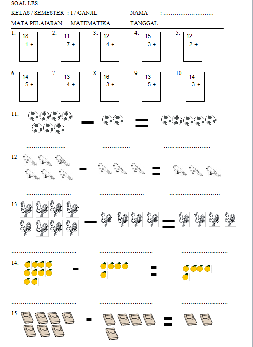 Soal Matematika Kelas 1 Sd Penjumlahan Dan Pengurangan Bersusun Dalchaebi Soal Matematika Kelas 1 Sd Penjumlahan Dan Pengurangan Bersusun Dalchaebi