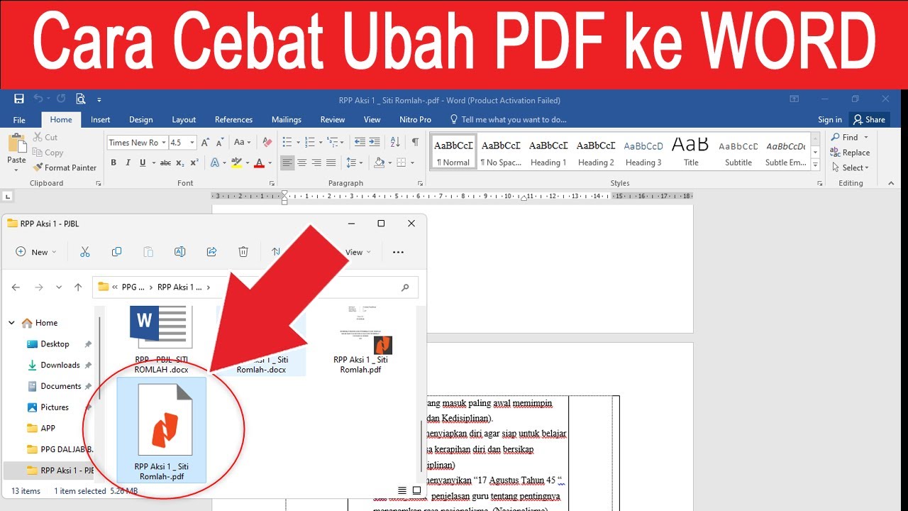7 Rahasia cara mengatasi convert pdf ke word tanpa mengubah isi bahasa paling akurat 2026