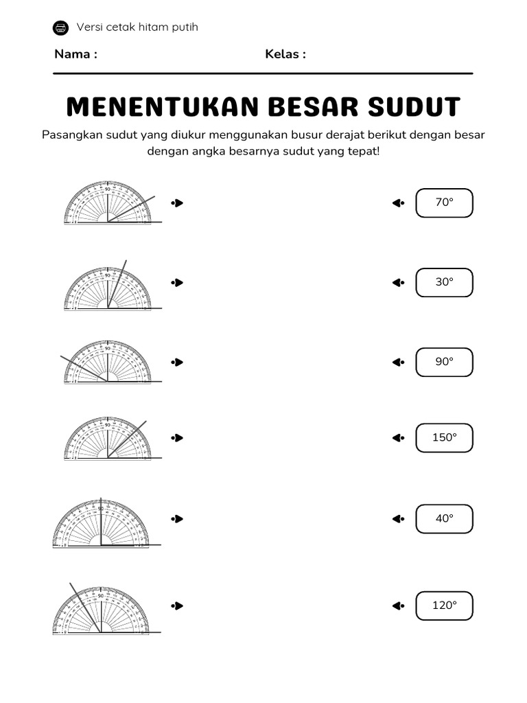 5 Contoh Soal Matematika Kelas 3 tentang Sudut, Lengkap Kunci Jawaban 2026
