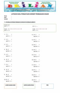 Menguasai Perkalian dan Pembagian Panduan Latihan Soal untuk Siswa Kelas 3