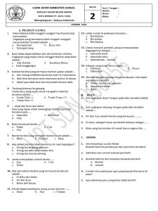 5 Contoh Soal UAS Kelas 2 SD Semester 1 yang Wajib Dikuasai Agar Anak Lulus Ujian