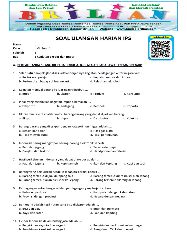 5 Rahasia Soal IPS Kelas 6 Semester 2 dan Kunci Jawaban 2026 yang Wajib Kamu Tahu