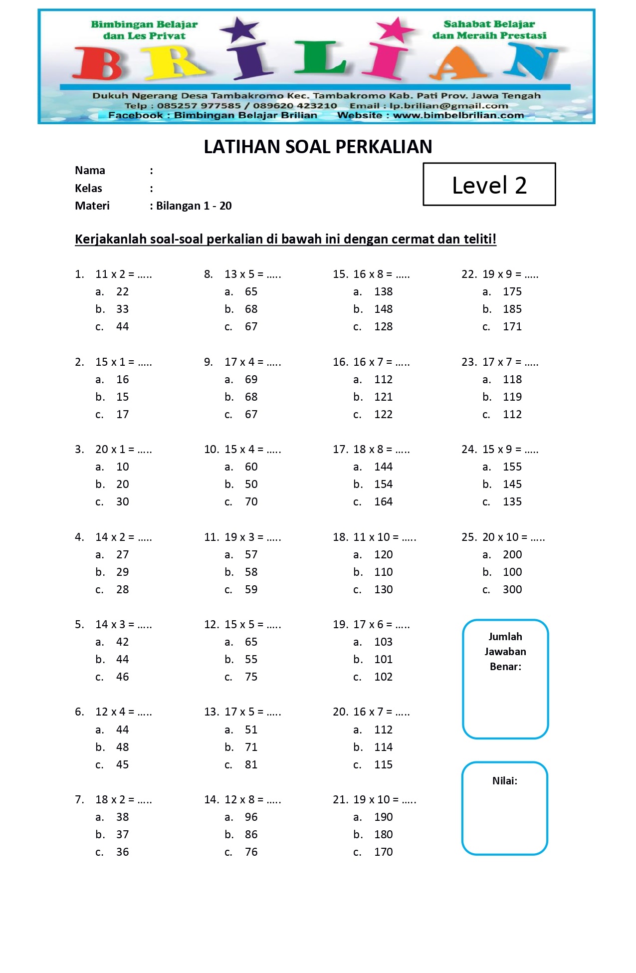 7 Contoh Soal Perkalian Kelas 2 SD yang Jarang Diketahui Orang Tua, Ternyata Begini Triknya 7 Contoh Soal Perkalian Kelas 2 SD yang Jarang Diketahui Orang Tua, Ternyata Begini Triknya