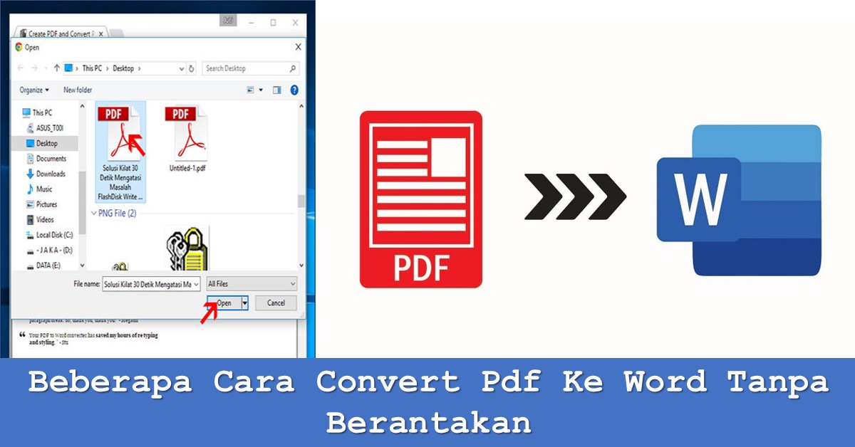 7 Rahasia convert pdf to word tanpa mengubah layout yang Wajib Kamu Coba Sekarang