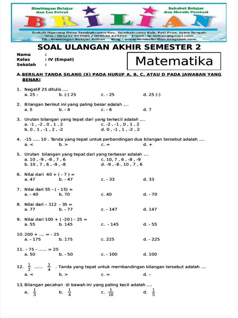 7 Tips kumpulan soal uas matematika kelas 4 sd semester 2 Kuasai Sifat Segitiga Sama Kaki