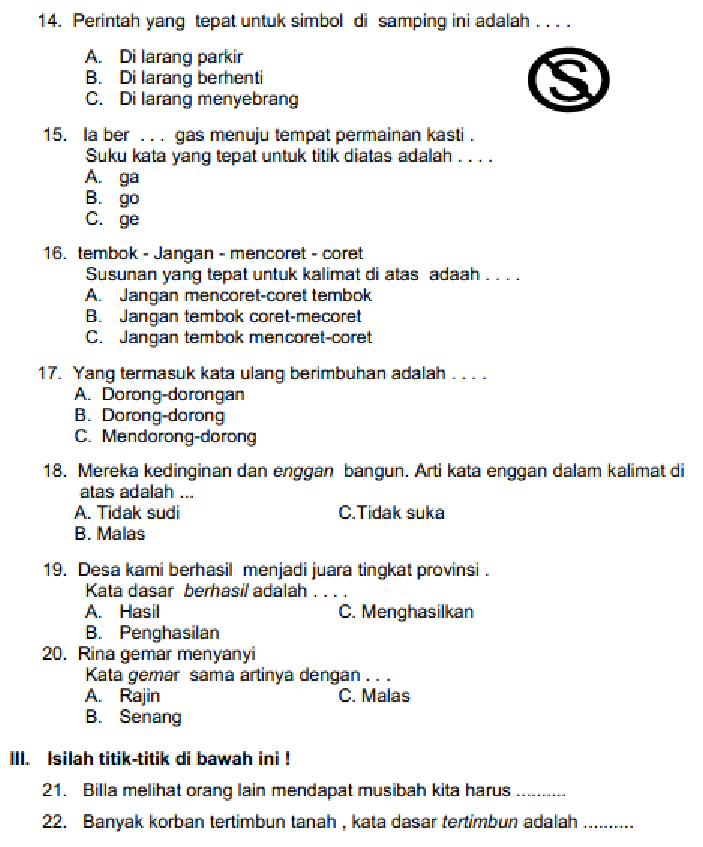 Ternyata Ini Dia 5 Trik Jitu Latihan Soal B. Indonesia dan Jawaban Kelas 3 SD Agar Anak Makin Cerdas!