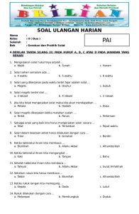 Wajib Tahu 5 Contoh Soal Agama Kelas 2 SD Sumatif Semester 1 yang Sering Muncul di Ujian 2026