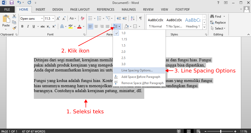 Terbukti! data word tidak bisa ubah line spacing? Solusi Cepat Agar Dokumen Tidak Rusak
